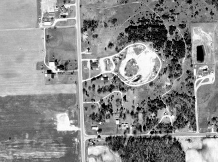 Northland Drive-In Theatre - Aerial - Photo From Terraserver